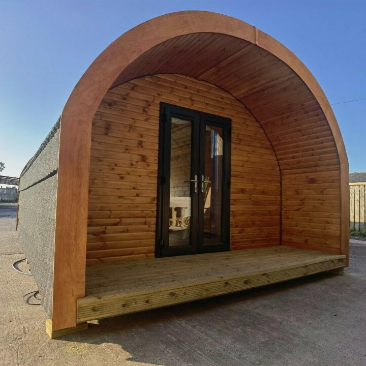 Holmcroft Cabins Glamping Pod manufactured in the UK