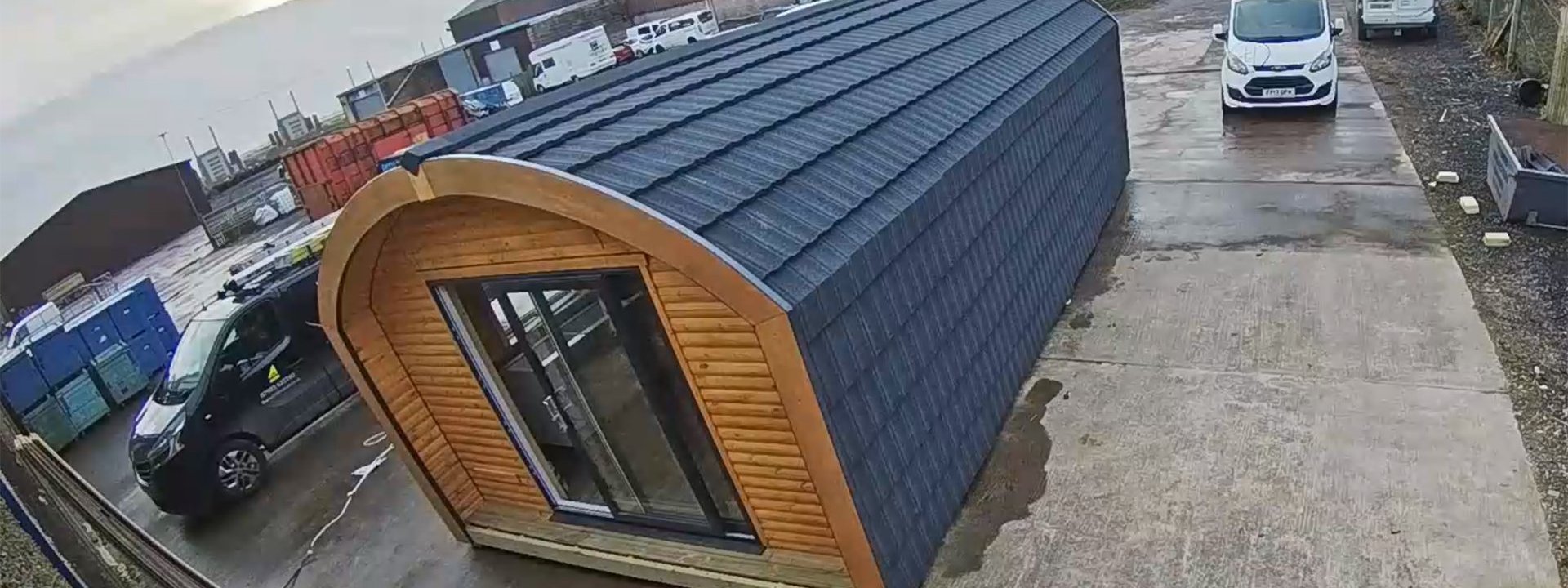 Holmcroft Cabins Jorgie Grace Glamping Pod